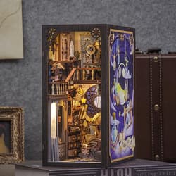Galeria - zdjęcie nr. 4 - Miniaturowy domek Book Nook Pracownia alchemika