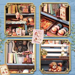 Galeria - zdjęcie nr. 2 - Miniaturowy domek Book Nook Słodka czekolada