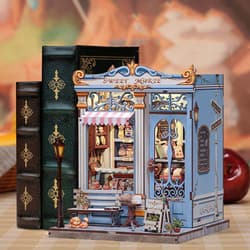 Galeria - zdjęcie nr. 3 - Miniaturowy domek Book Nook Słodka czekolada