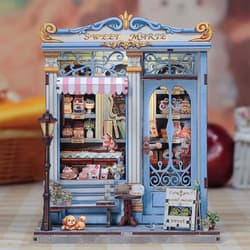 Galeria - zdjęcie nr. 5 - Miniaturowy domek Book Nook Słodka czekolada