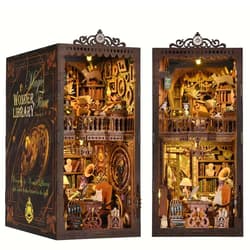 Miniaturowy domek Book Nook Świątynia wiedzy