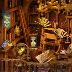 Galeria - zdjęcie nr. 5 - Miniaturowy domek Book Nook Świątynia wiedzy