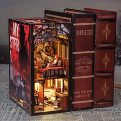 Galeria - zdjęcie nr. 4 - Miniaturowy domek Book Nook Zagadka Orient Expressu