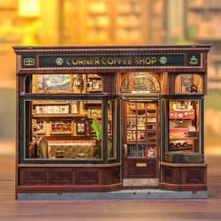 Galeria - zdjęcie nr. 3 - Miniaturowy domek Book Nook Zapach kawy