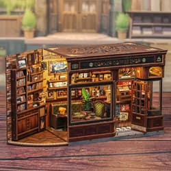 Galeria - zdjęcie nr. 4 - Miniaturowy domek Book Nook Zapach kawy