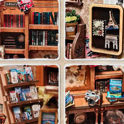 Galeria - zdjęcie nr. 4 - Miniaturowy domek mini Book Nook Drzwi do świata podróży