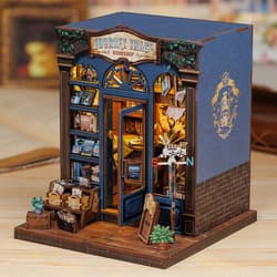 Galeria - zdjęcie nr. 2 - Miniaturowy domek mini Book Nook Drzwi do świata podróży