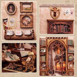 Galeria - zdjęcie nr. 4 - Miniaturowy domek mini Book Nook  Klub książki