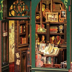 Galeria - zdjęcie nr. 2 - Miniaturowy domek mini Book Nook Księgarnia pod sową
