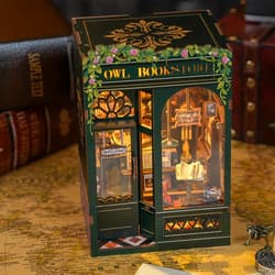Galeria - zdjęcie nr. 3 - Miniaturowy domek mini Book Nook Księgarnia pod sową