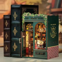 Galeria - zdjęcie nr. 5 - Miniaturowy domek mini Book Nook Księgarnia pod sową