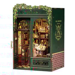 Miniaturowy domek mini Book Nook Księgarnia pod sową