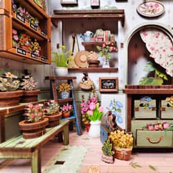 Galeria - zdjęcie nr. 4 - Miniaturowy domek mini Book Nook Kwiaty z Elizejskich Pól