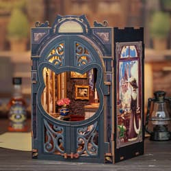 Galeria - zdjęcie nr. 2 - Miniaturowy domek mini Book Nook Salonik Hrabiego Kota