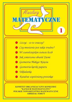 Miniatury matematyczne 01 Liczyć - co to znaczy?.. - Praca zbiorowa