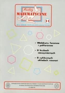 Miniatury matematyczne 11 Wielokąty foremne... - Macys Jozef, Mentzen Mieczysła