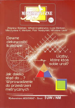Miniatury matematyczne 51 Dawne ciekawostki.. - Praca zbiorowa