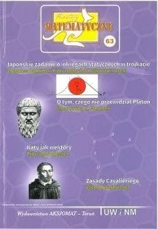 Miniatury matematyczne 63 Japońskie zadanie o.... - Praca zbiorowa
