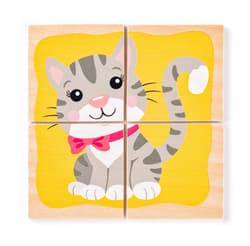 Galeria - zdjęcie nr. 4 - Minipuzzle „Zwierzątka” w drewnianym pudełku 93048