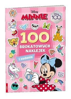 Minnie 100 brokatowych naklejek - Opracowanie Zbiorowe