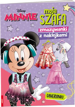 Minnie Moja szafa Zmazywanki z naklejkami - Opracowanie Zbiorowe