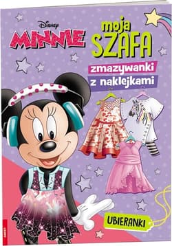 Minnie Moja szafa Zmazywanki z naklejkami