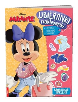 Minnie Ubieranki naklejanki - Opracowanie Zbiorowe