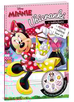 Minnie Ubieranki z naklejkami