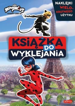 Miraculous Biedronka i Czarny Kot Książka do wyklejania