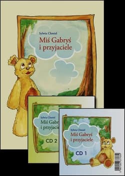 Miś Gabryś i przyjaciele + 2CD - Sylwia Chmiel