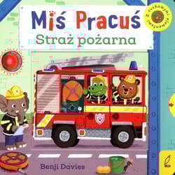 Miś Pracuś Straż pożarna z ruchomymi elementami - null null
