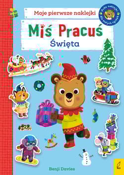 Miś Pracuś Święta Książka z naklejkami - Opracowanie Zbiorowe