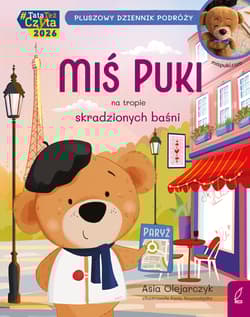 Miś Puki na tropie skradzionych baśni. Pluszowy dziennik podróży - Joanna Olejarczyk