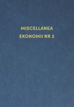 Miscellanea ekonomii nr 2