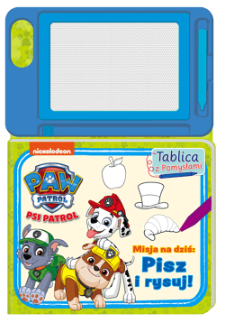 Misja na dziś Pisz i rysuj. Psi Patrol. Tablica z Pomysłami - Opracowanie Zbiorowe