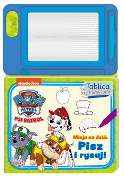 Misja na dziś Pisz i rysuj. Psi Patrol. Tablica z Pomysłami - Opracowanie Zbiorowe