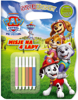 Misje na 4 łapy. Psi Patrol. Superkolory - Opracowanie Zbiorowe