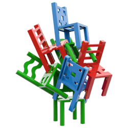 Galeria - zdjęcie nr. 2 - Mistakos krzesła 3 osoby