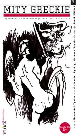 Mity greckie 7 Minotaur + CD - Hawthorne  Nathaniel