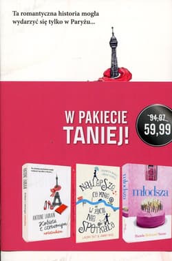 Młodsza+Najlepsze, co mnie w życiu nie spotkało+Kobieta z czerwonym notatnikiem (komplet) - Antoine Laurain, Laura Tait, Jimmy Rice, Pamela Redmond-Satran