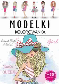 Modelki kolorowanka - Opracowanie Zbiorowe