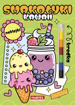 Modułowa kredka. Kawaii smakołyki z naklejkami - Katarzyna Salamon