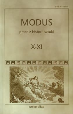 Modus Prace z historii sztuki Tom X-XI - Praca zbiorowa