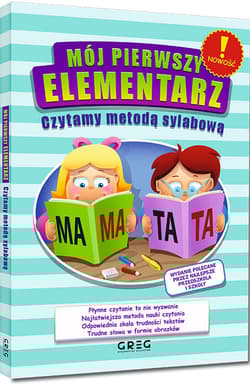 Mój pierwszy elementarz. Czytamy metodą sylabową wyd. 4 - Opracowanie Zbiorowe