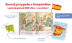 Galeria - zdjęcie nr. 2 - Mój pierwszy kurs hiszpańskiego. Kapitan Nauka. 600 słów i zwrotów wyd. 2025
