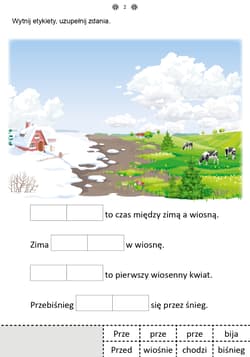 Galeria - zdjęcie nr. 4 - Mój rok część 3 Karty pracy dla uczniów z niepełnosprawnością intelektualną
