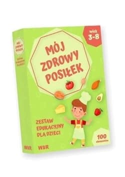 Mój zdrowy posiłek. Zestaw edukacyjny dla dzieci - Justyna Malinowska