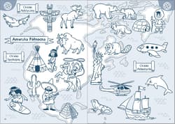 Galeria - zdjęcie nr. 2 - Moja kolorowanka Atlas świata