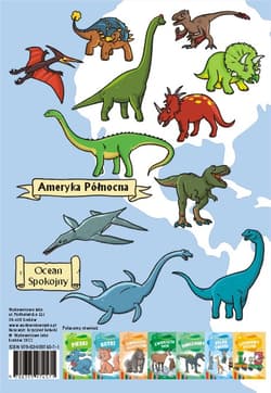Galeria - zdjęcie nr. 2 - Moja kolorowanka Atlas świata Dinozaury