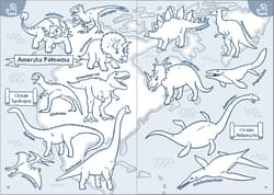 Galeria - zdjęcie nr. 3 - Moja kolorowanka Atlas świata Dinozaury